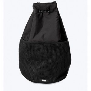 PINK drawstring backpack NWT
